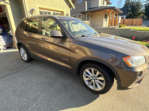 Brown 2014 BMW X3 xDrive28i