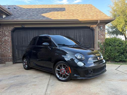 Black 2013 FIAT 500 Abarth