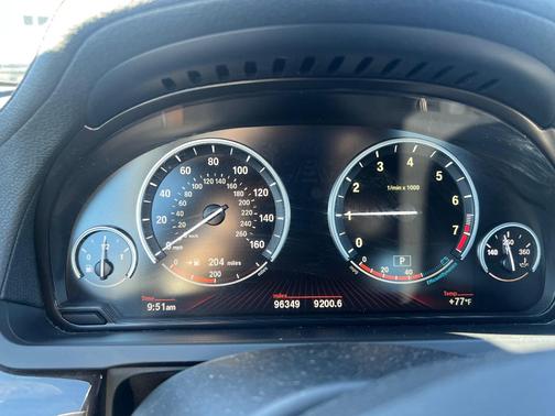 Black 2010 BMW 750 Li