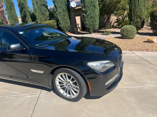 Black 2010 BMW 750 Li