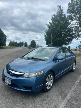 Blue 2010 Honda Civic LX