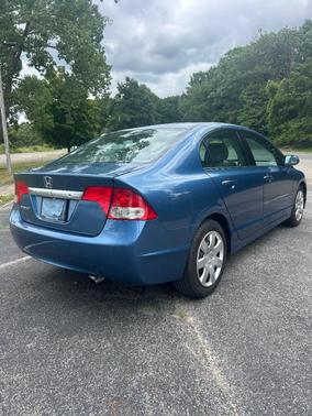 Blue 2010 Honda Civic LX
