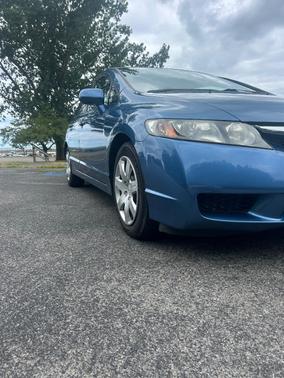 Blue 2010 Honda Civic LX