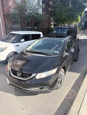 Black 2015 Honda Civic EX