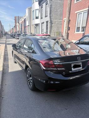 Black 2015 Honda Civic EX