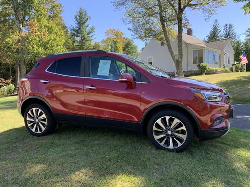 Red 2019 Buick Encore Essence