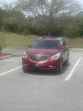 Red 2014 Buick Enclave Leather