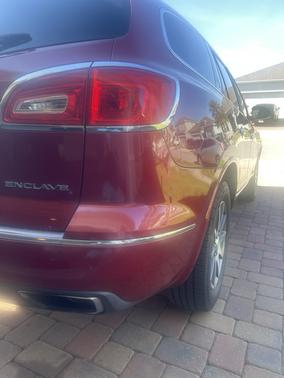 Red 2014 Buick Enclave Leather
