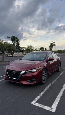 Red 2020 Nissan Sentra SV