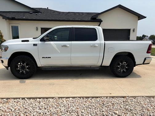 White 2019 RAM 1500 Big Horn