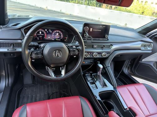 Gray 2023 Acura Integra w/A-Spec Package
