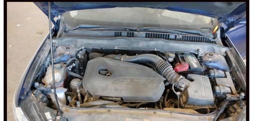 Blue 2013 Ford Fusion SE