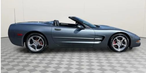Gray 2003 Chevrolet Corvette Base