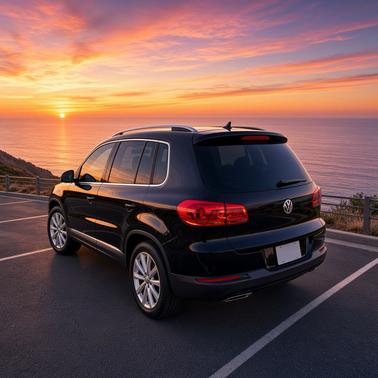 Black 2014 Volkswagen Tiguan 4MOTION Auto SEL