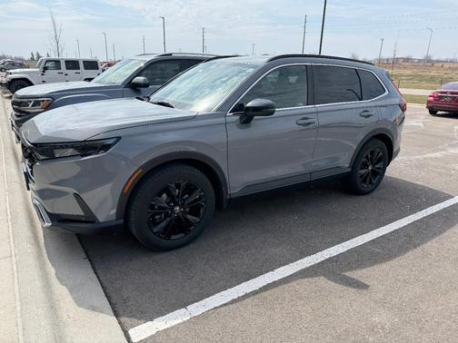 Gray 2023 Honda CR-V Hybrid Sport Touring