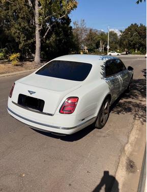 White 2017 Bentley Mulsanne Speed