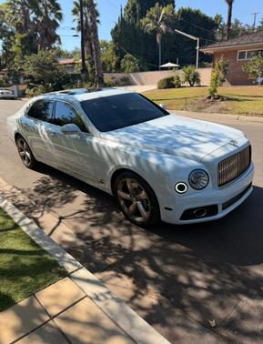 White 2017 Bentley Mulsanne Speed