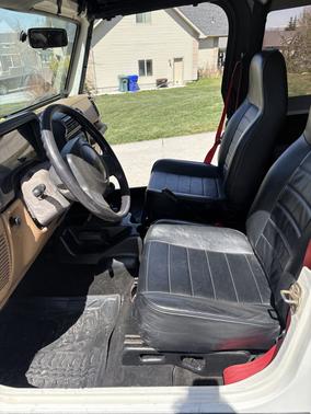 White 1997 Jeep Wrangler SE