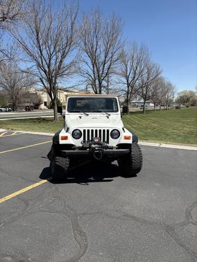 White 1997 Jeep Wrangler SE