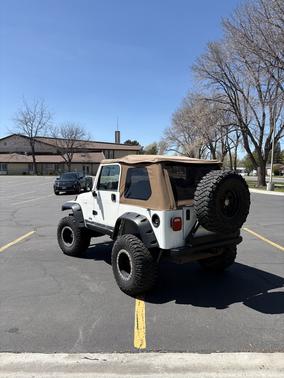 White 1997 Jeep Wrangler SE
