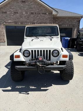 White 1997 Jeep Wrangler SE
