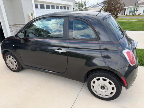 Black 2013 FIAT 500 Pop
