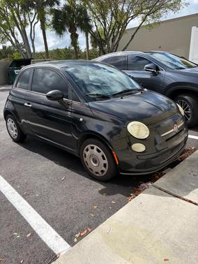 Black 2013 FIAT 500 Pop