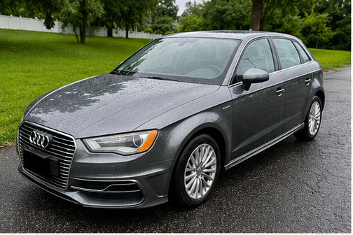 Gray 2016 Audi A3 e-tron 1.4T Premium