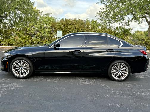 Black 2024 BMW 330e Base
