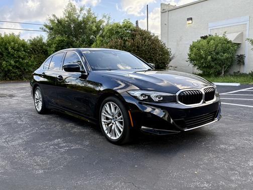 Black 2024 BMW 330e Base