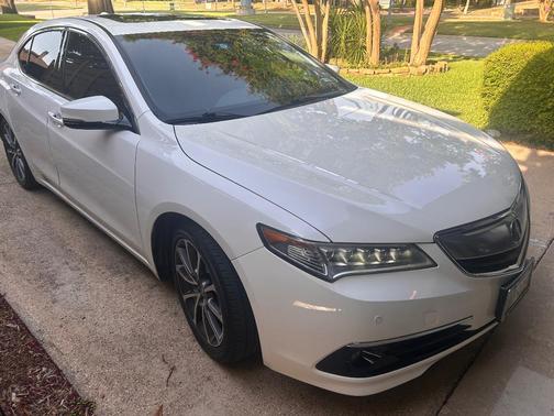 White 2017 Acura TLX V6 w/Advance Package