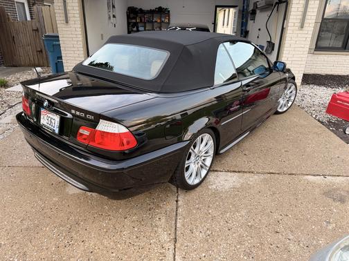 Black 2005 BMW 330 Ci