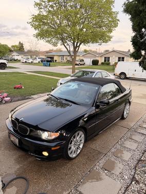 Black 2005 BMW 330 Ci
