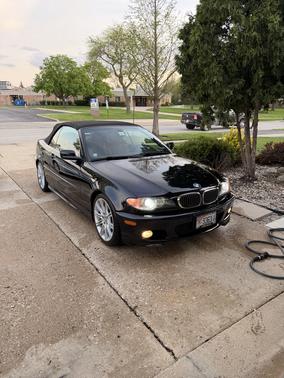 Black 2005 BMW 330 Ci