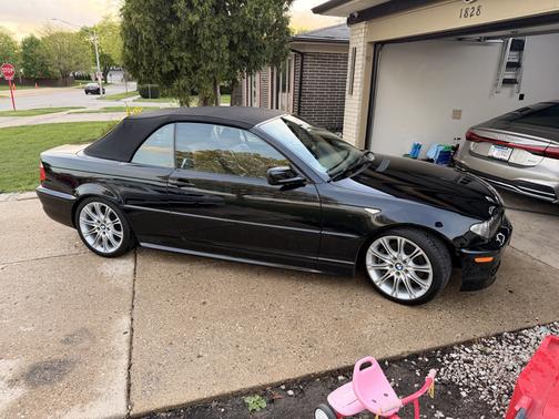 Black 2005 BMW 330 Ci