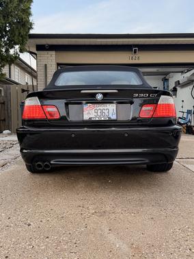 Black 2005 BMW 330 Ci