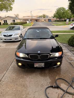 Black 2005 BMW 330 Ci