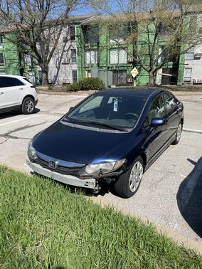 Blue 2009 Honda Civic LX
