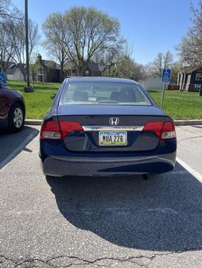 Blue 2009 Honda Civic LX