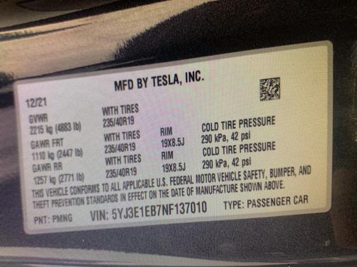 2022 Tesla Model Y Long Range