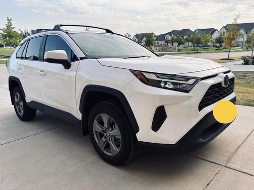 White 2025 Toyota RAV4 XLE