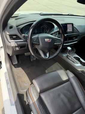 White 2021 Cadillac CT4 Sport