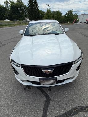White 2021 Cadillac CT4 Sport