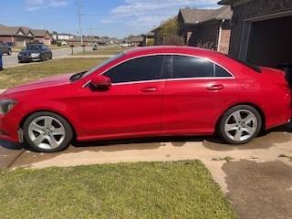 Red 2015 Mercedes-Benz CLA-Class CLA 250