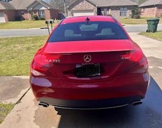 Red 2015 Mercedes-Benz CLA-Class CLA 250