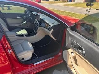 Red 2015 Mercedes-Benz CLA-Class CLA 250