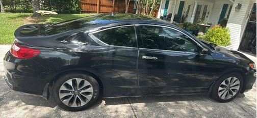 Black 2013 Honda Accord EX-L