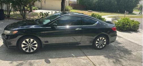 Black 2013 Honda Accord EX-L