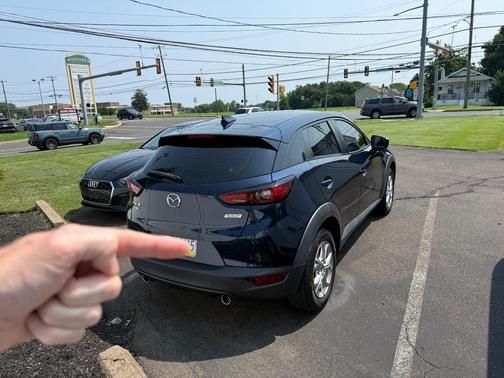Blue 2020 Mazda CX-3 Sport
