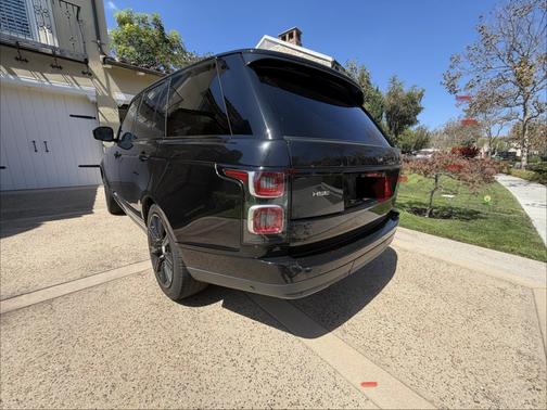 Black 2019 Land Rover Range Rover 3.0L V6 Supercharged HSE